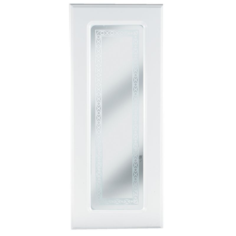 Gloss White Pack F Glazed Door 300mm