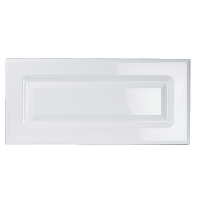 Gloss White Pack D Bridging Cabinet Door 600mm