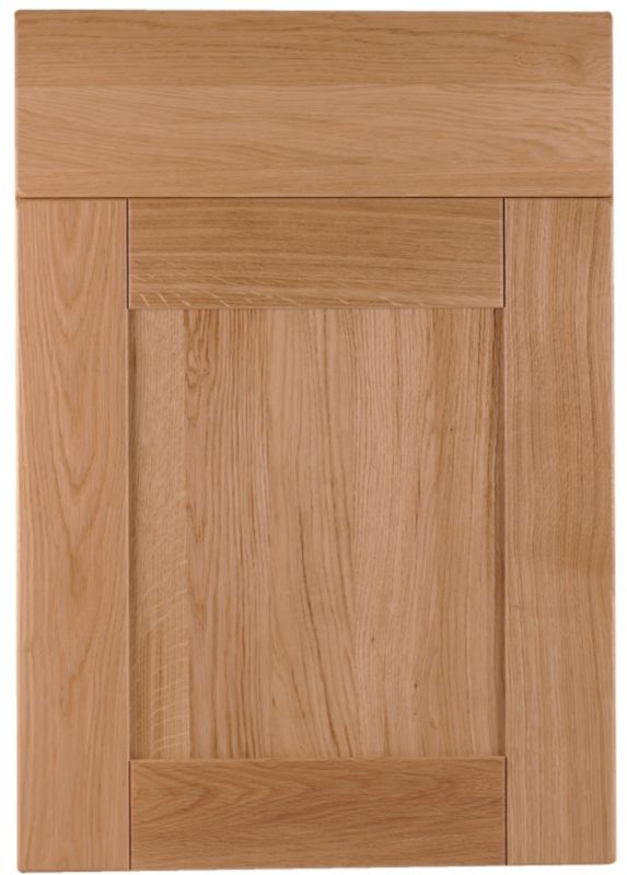 Solid Oak Pack Q Door and Drawer 500mm