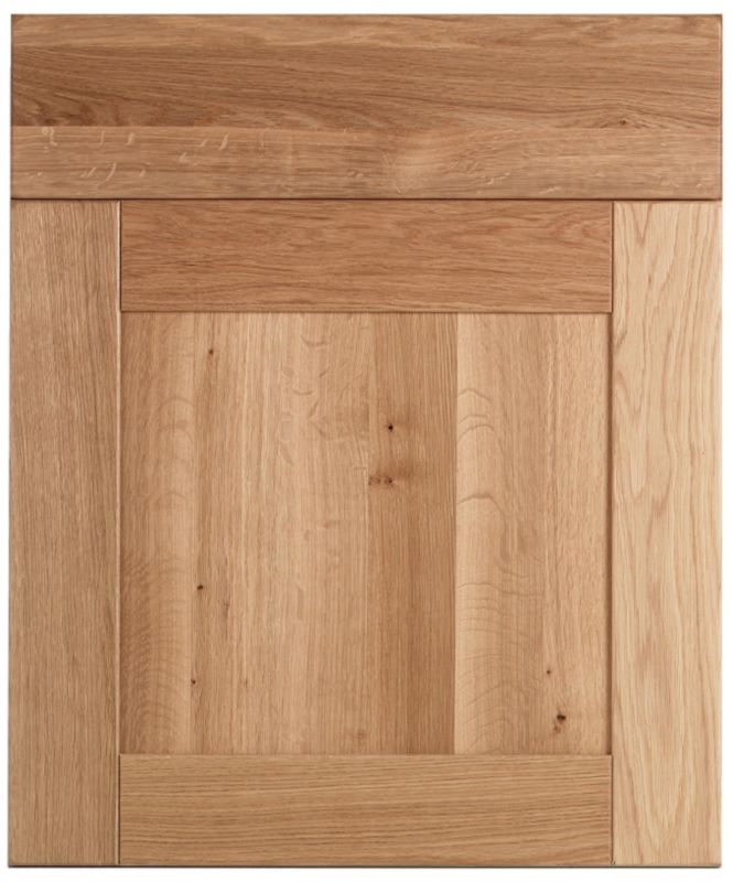 it Kitchens Solid Oak Pack S Door and Drawer 600mm