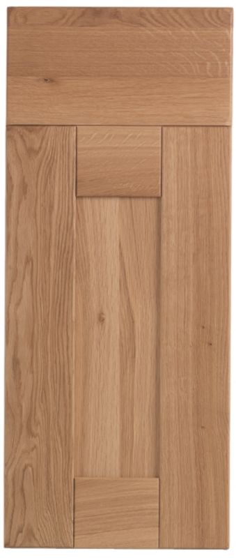 Solid Oak Pack M Door and Drawer 300mm