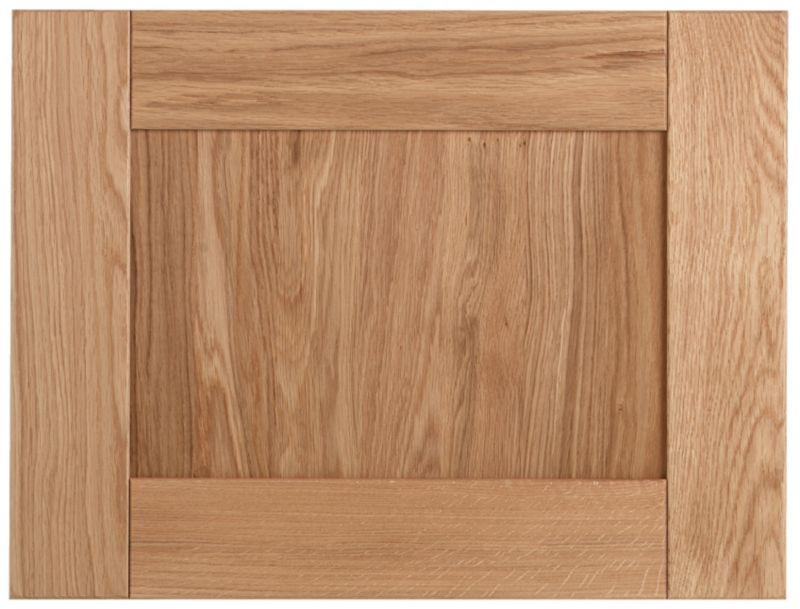 Solid Oak Pack KIntegrated Extractor Door 600mm