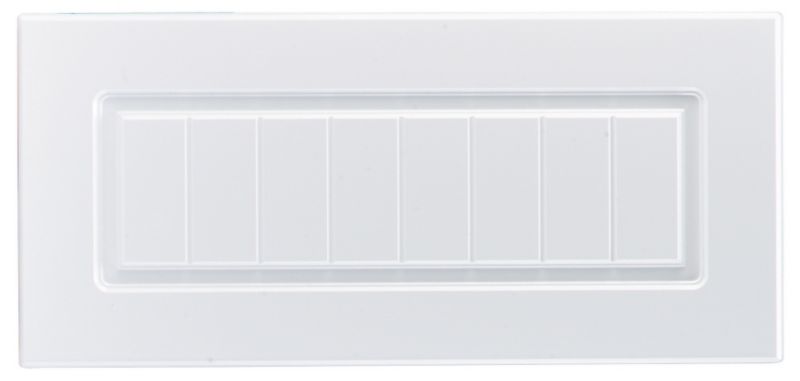 White Country Style Pack D Bridging Cabinet Door 600mm