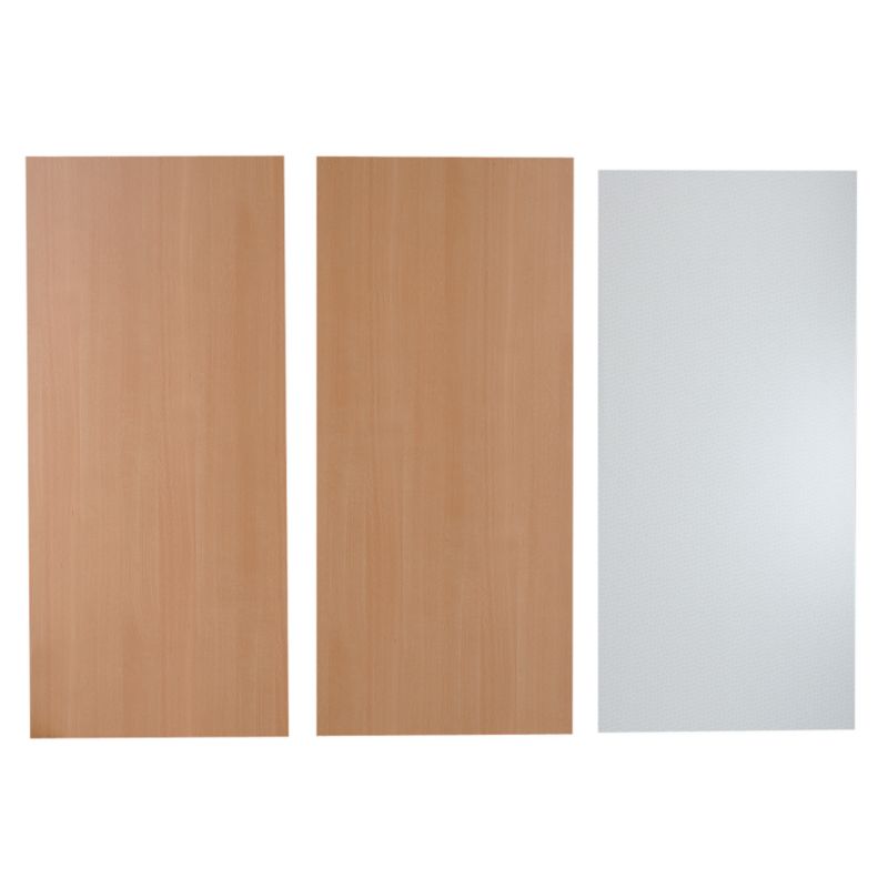 it Kitchens Beech Style Mid Height End Panel E Pack of 2 570mm