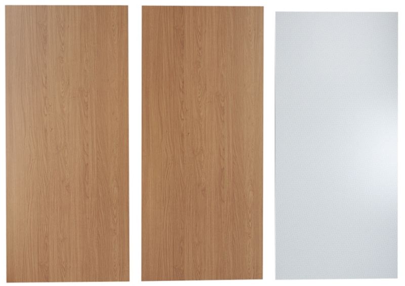 it Kitchens Solid Oak Style Mid Height End Panel E Pack Of 2 570mm