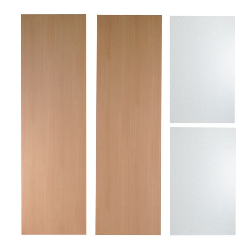 it Kitchens Beech Style Tall End Panel D Pack Of 2 570mm