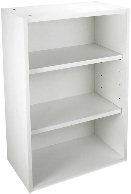 it Kitchens White Country Style Open Wall Unit 500mm