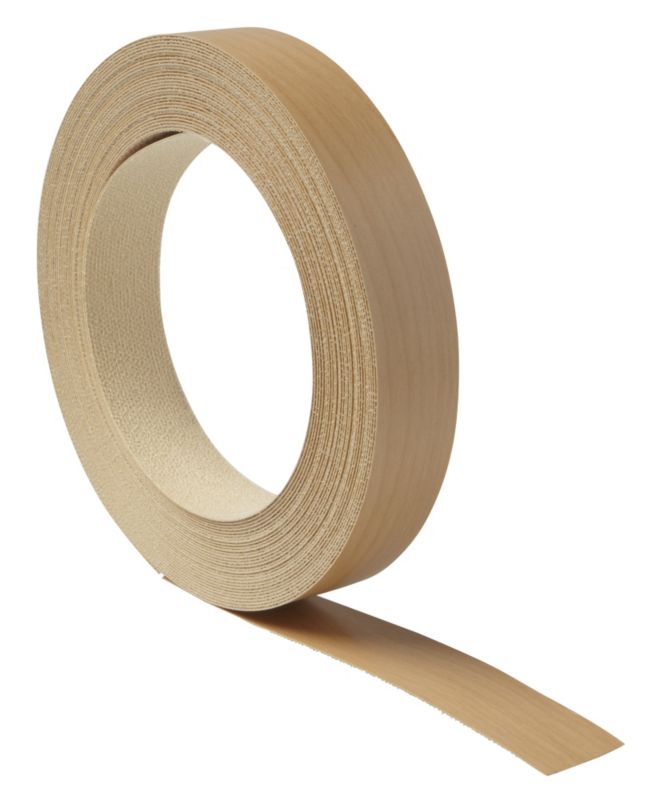 BandQ Iron On Edging Tape Cherry Style (L)10m x (W)21mm