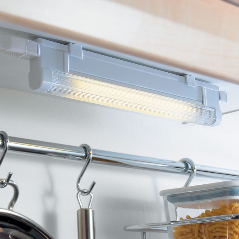 IT Kitchens Mini Fluorescent Light 826.53-0004 White (H)45 x (W)620mm