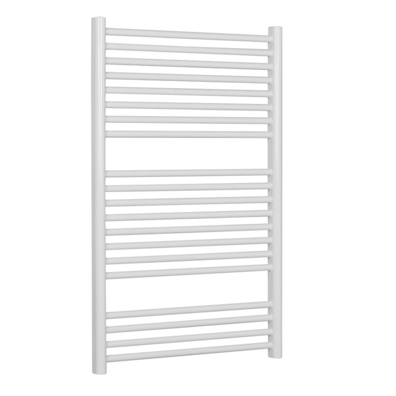BandQ Ladder Towel Radiator White (H)974 x (W)600mm