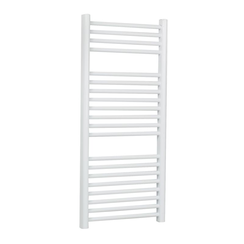 BandQ Ladder Towel Warmer 1104BTU White (H)974 x (W)450mm