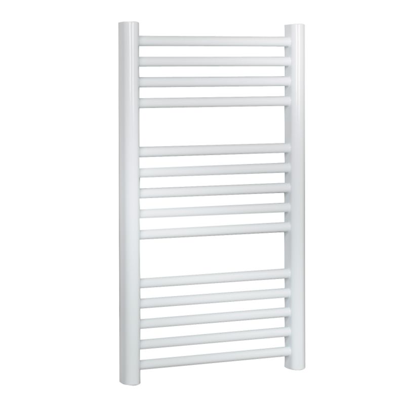 BandQ Mini Ladder Towel Warmer 878 BTU White (H)700 x (W)400mm