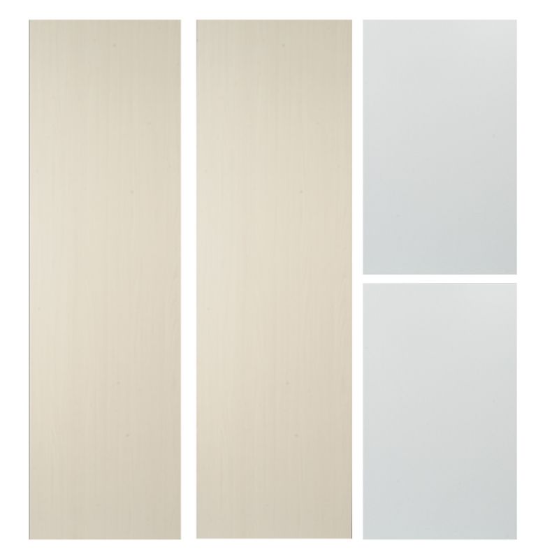 it Kitchens Contemporary Maple Style Modern Tall End Panels D Pack of 2 570mm