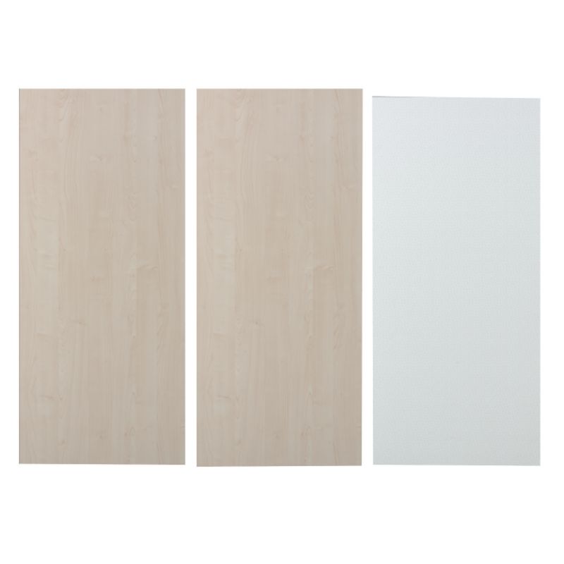 it Kitchens Maple Style Modern Mid Height End Panel E Pack Of 2 570mm
