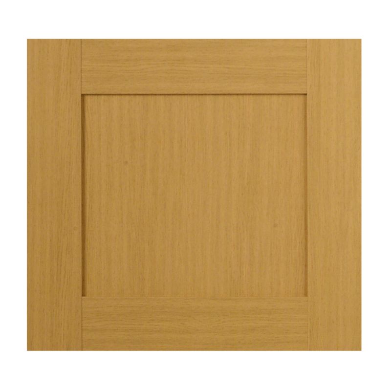 Oak Style Shaker Pack J Wide Door 600mm