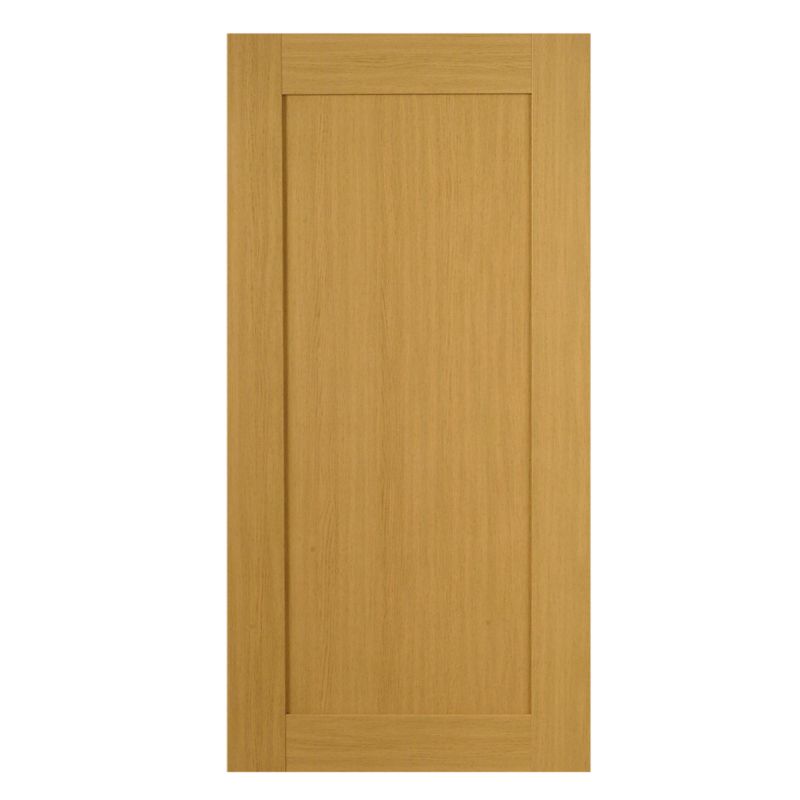 it Kitchens Oak Style Shaker Pack U Wide 60/40 Fridge Freezer Door 600mm