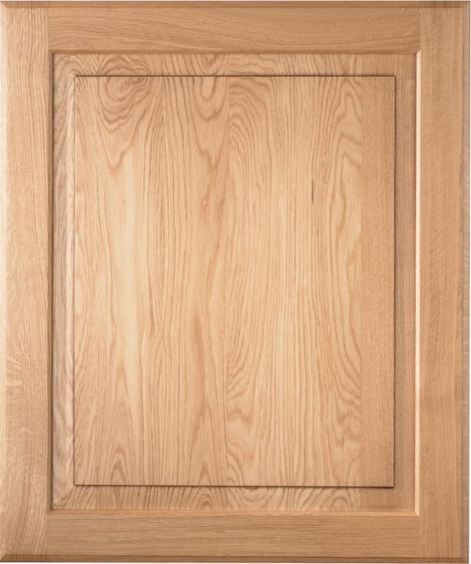 Solid Oak Classic Pack I Integrated Fridge/Freezer Door 600mm