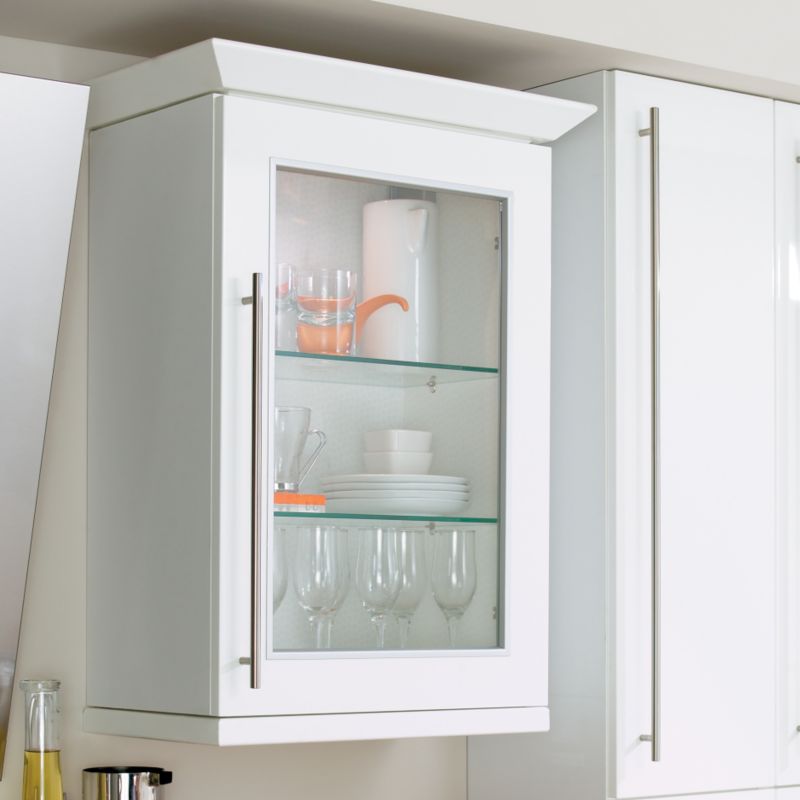 Alternative image for IT Kitchens Glass Shelf x 2 For 300 Cabinet Clear (L)266.5mm x (W)247mm x (T)6mm