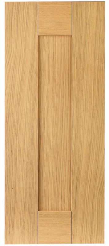 Oak Veneer Shaker Pack A Door 300mm