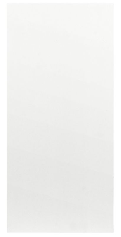 Gloss White Slab Pack D Wide Bridging Cabinet Door 600mm