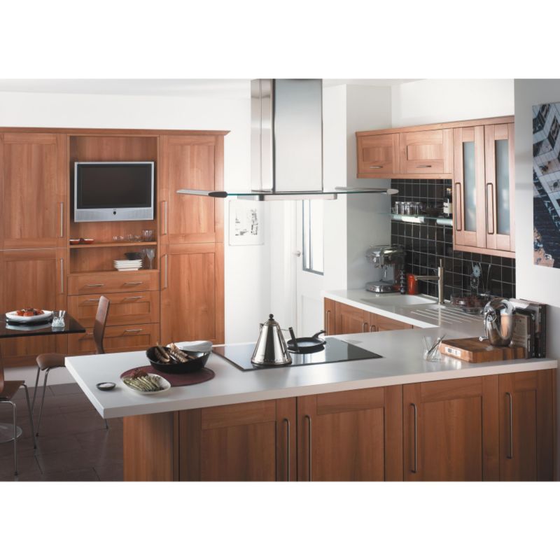 Alternative image for it Kitchens Walnut Style Shaker Pack M Door & Drawer 300mm