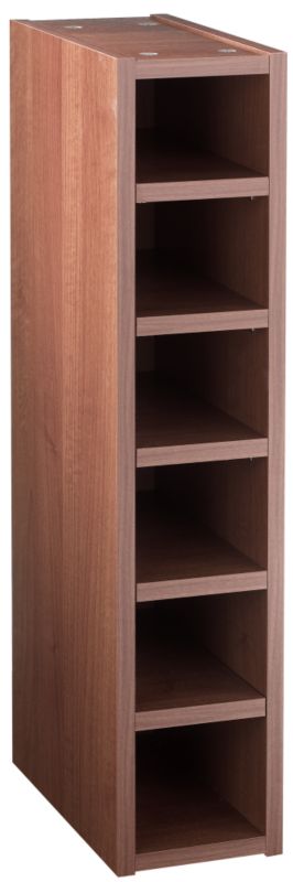 it Kitchens Walnut Style Shaker Wine Rack 150mm