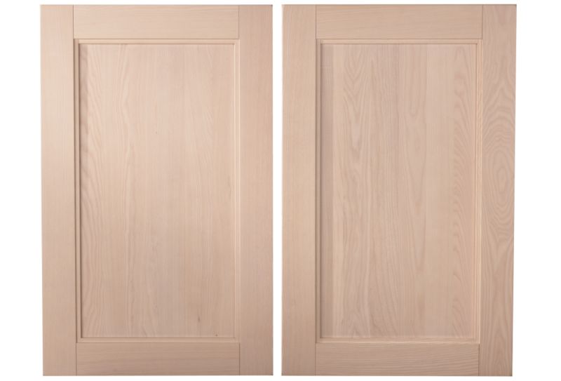 Solid Ash Pack E Larder/Fridge Door Pack Of 2 597mm