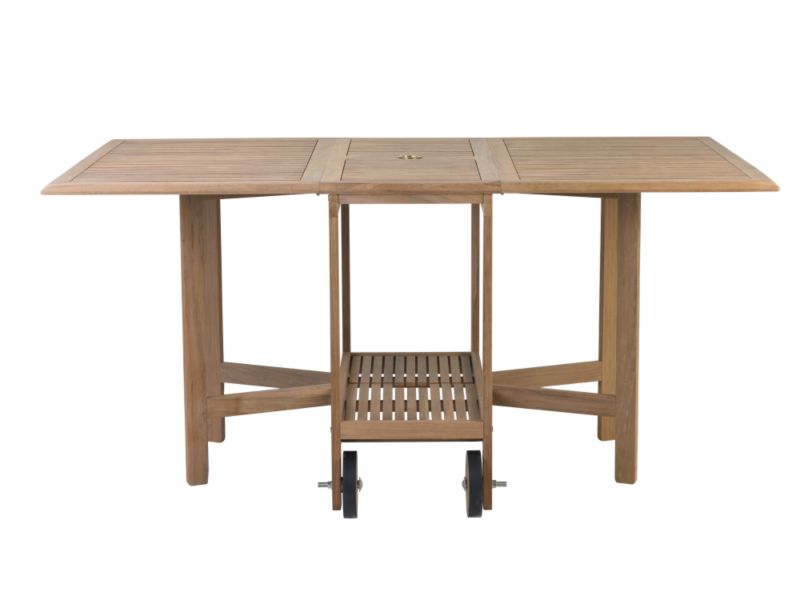 Seats up to 6, Bolivian teak, FSC certified, Lower embodied carbon than alternatives