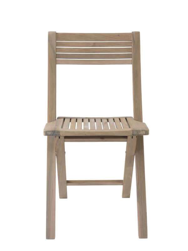 Neatly folding, Bolivian teak, FSC certified, Lower embodied carbon than alternatives