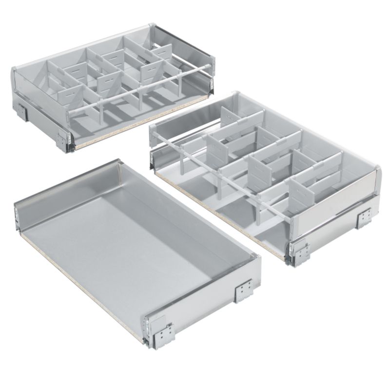 Select Lay-On Drawer Boxes (Set Of 3) (D)800mm
