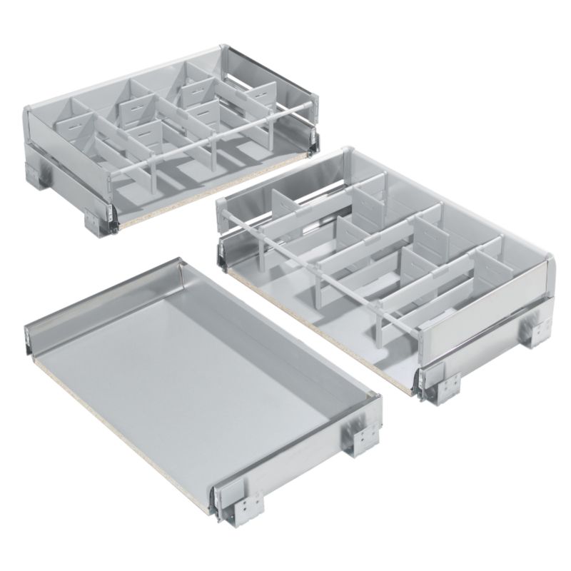 Select Inset Drawer Boxes (Set Of 3) (D)800mm