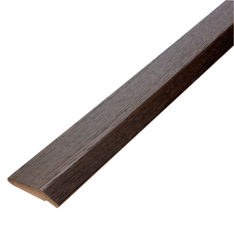 it Kitchens Chocolate Oak Veneer Shaker Cornice 2400mm