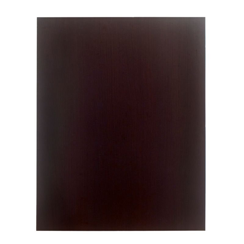 it Kitchens Chocolate Oak Veneer Shaker Base End Panel B 570mm