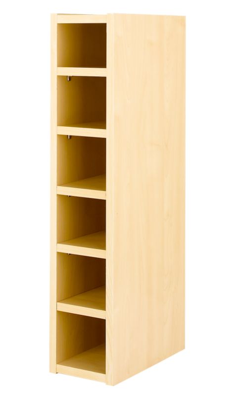 it Kitchens Birch Veneer Shaker Wine Rack 150mm