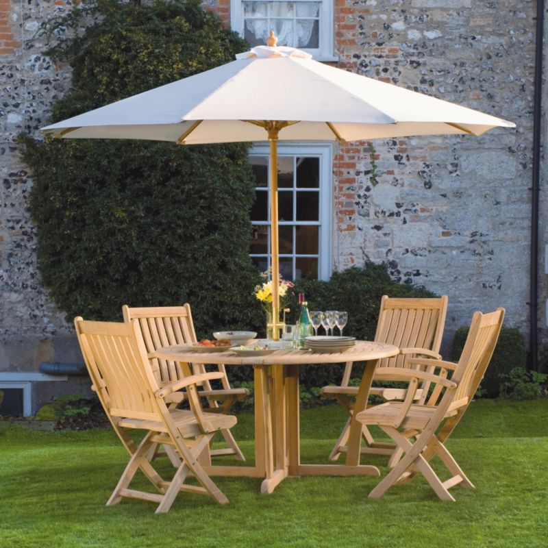 Alternative image for Chilworth Round Gateleg Table Natural Effect