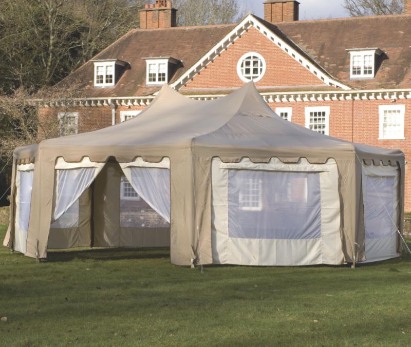 BandQ Octagonal Festival Gazebo Large