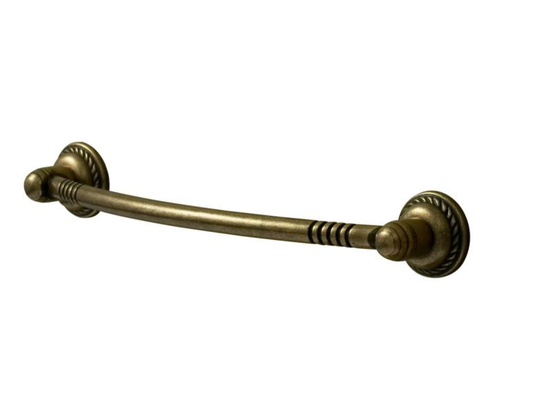 Rope Bow Handle Antique Brass Style Pack of 2