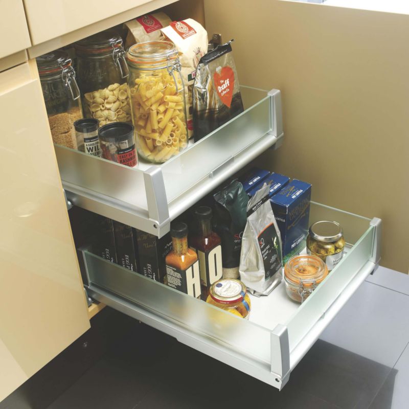 Select Kitchens 500mm Pullout Platform Glass