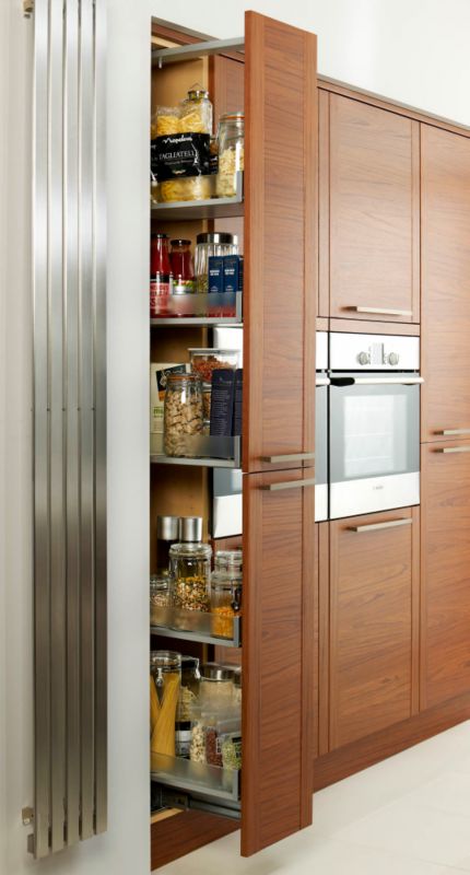 Select Kitchens 300mm Pullout Larder System Glass