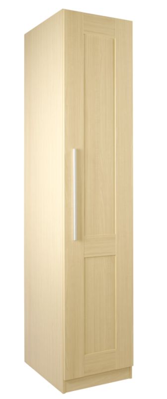 Unbranded Shaker Single Wardrobe Maple