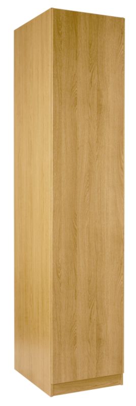 Unbranded Contemporary Single Wardrobe Oak