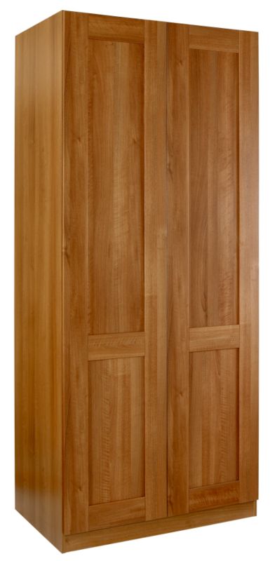 Unbranded Shaker Double Wardrobe Walnut