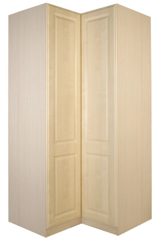 Corner Wardrobe Maple