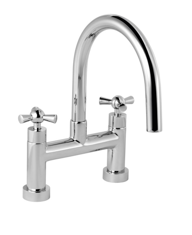 Porto Bath Filler Chrome