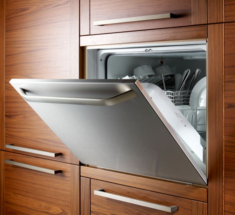 AEG Fully Integrated Compact Dishwasher with Stainless Steel Door F45250VI