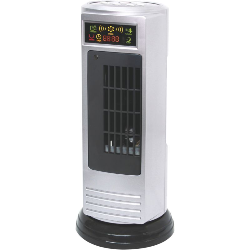Airforce Mini Tower Fan TFM041LI Silver Effect