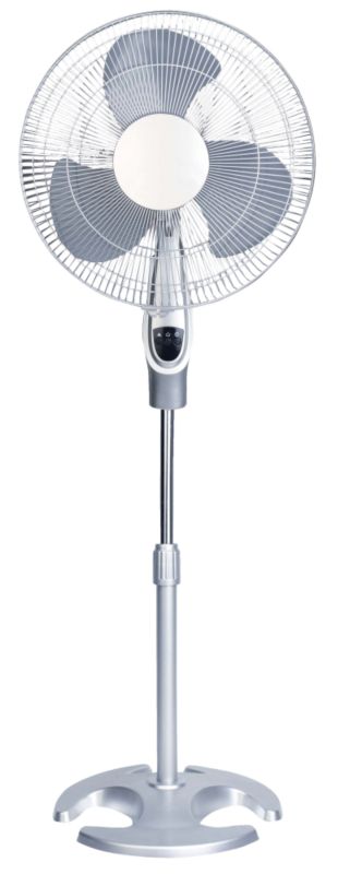 BandQ Pedestal Fan FS404ARY Chrome Effect 40cm16Inches