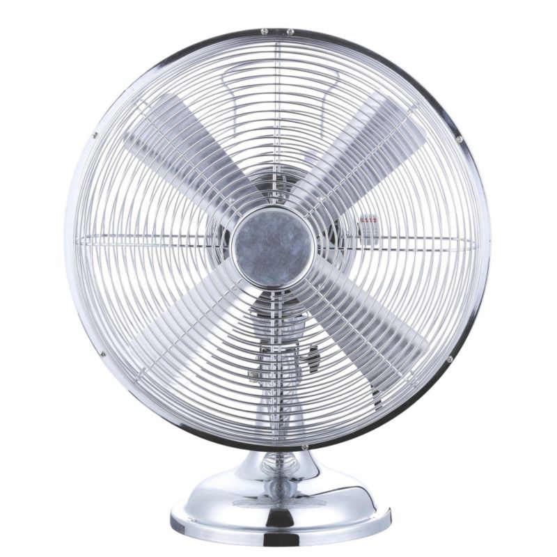 BandQ Desk Fan SFDR0300CPT Chrome Effect
