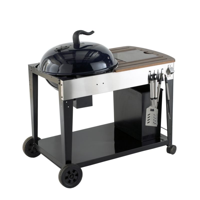 BampQ Bondi Charcoal Barbecue With Trolley CK003