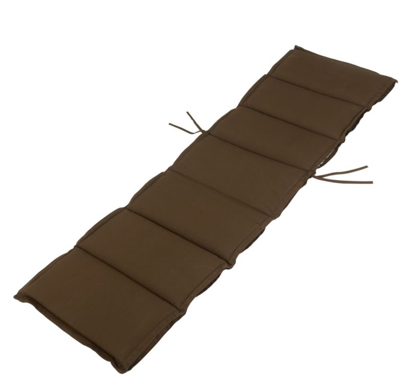 BandQ Veneto Steamer Chair Cushion Chocolate